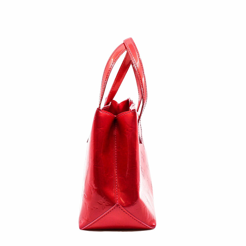 Vernis Wilshire  Bag  Small Red Monogram ghw - L'UXE LINK