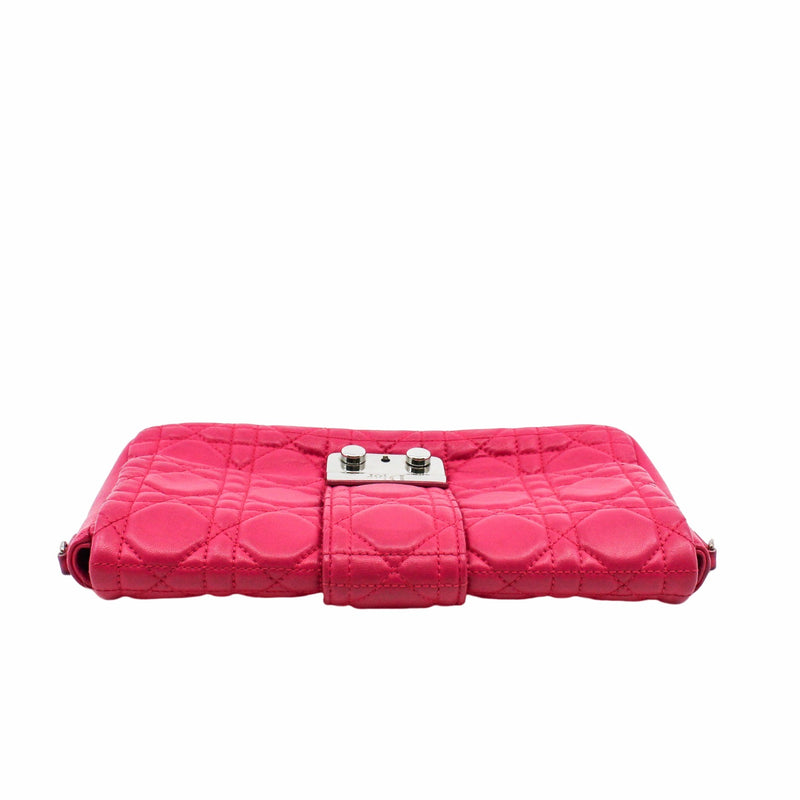 new lock mini  lamb skin pink phw