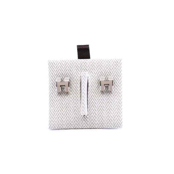 pop h earring grey with phw