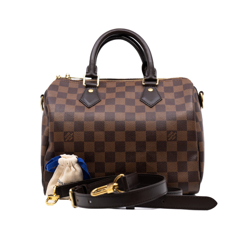 speedy 25cm brown ghw - L'UXE LINK
