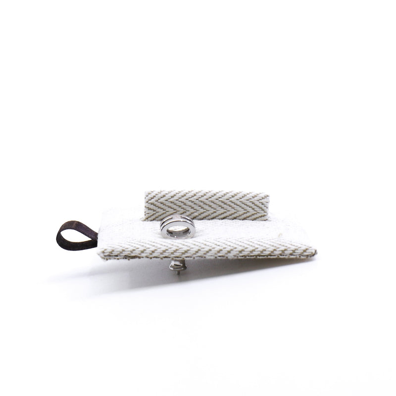 mini pop h earring grey phw
