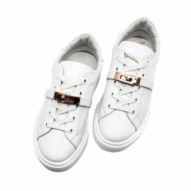 sneaker white ghw#35 - L'UXE LINK