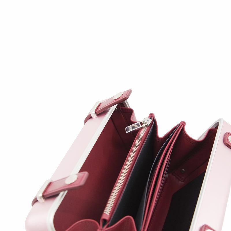 X RIMOWA PERSONAL CLUTCH ALUMINUM PHW - L'UXE LINK