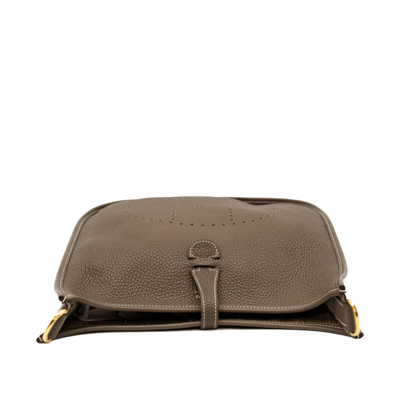 Evelyn 29cm tc etoupe ghw y stamp - L'UXE LINK