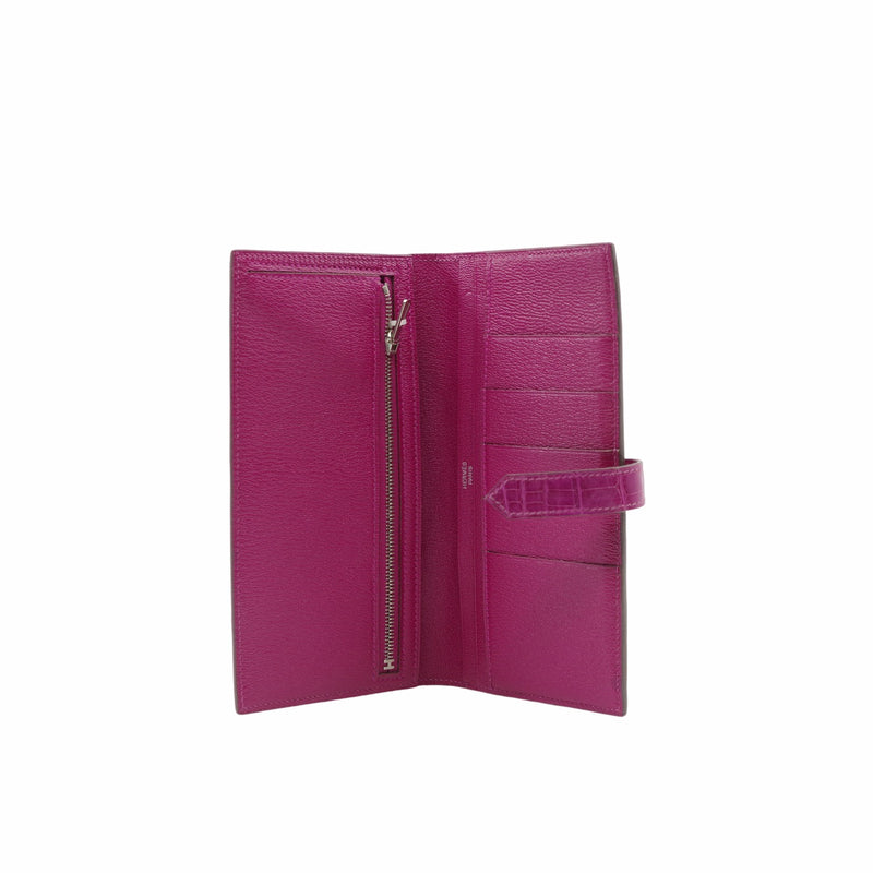 bearn wallet ostrich pink phw - L'UXE LINK