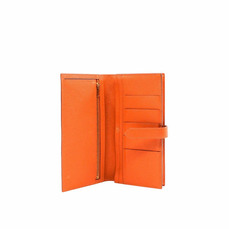 bearn wallet epsom orange ghw - L'UXE LINK