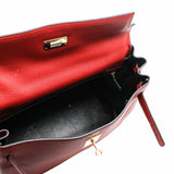 Hermes Kelly 32 Evercolor S5 Rouge Tomate GHW Stamp X