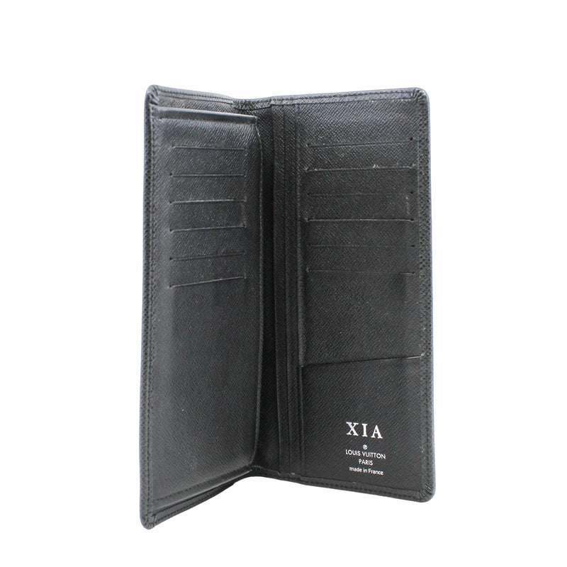 men wallet black shw - L'UXE LINK