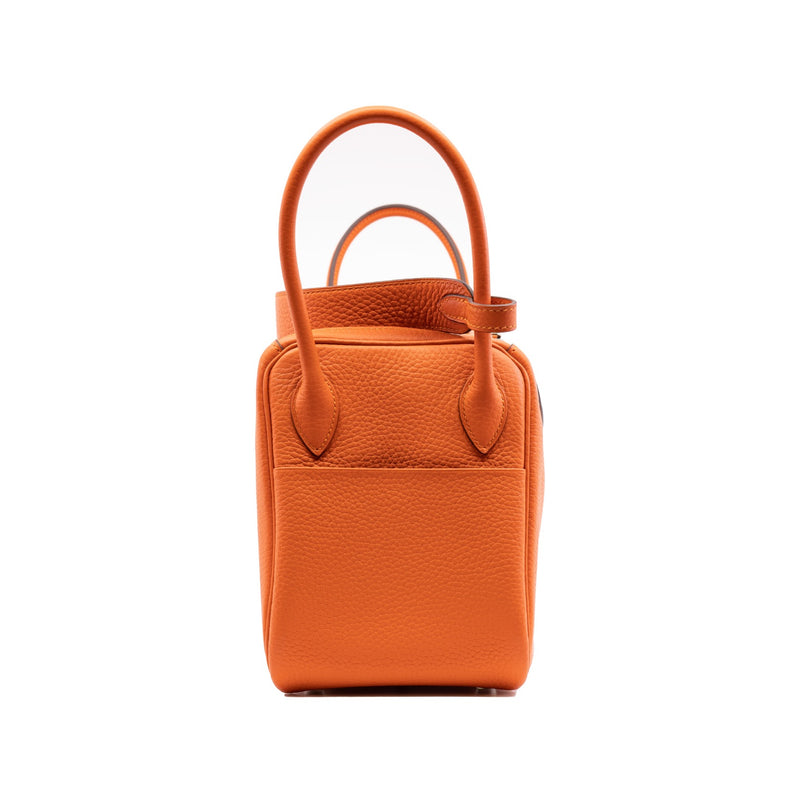 lindy 26cm in tc orange phw Y stamp with twilly and rodeo